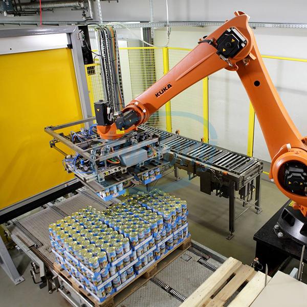 Robot xếp pallet TP.HCM – Giải pháp tự động hóa cho doanh nghiệp sản xuất